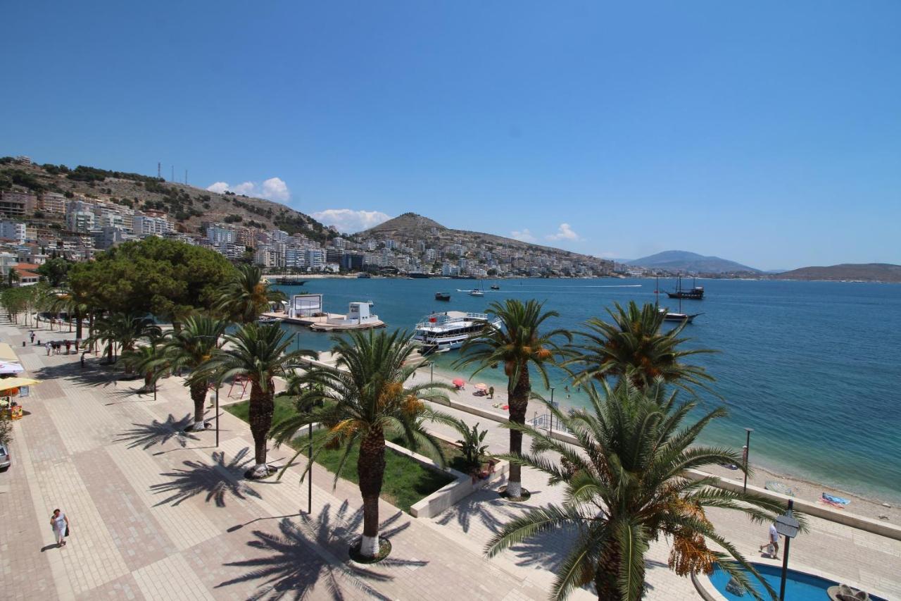 Hotel Ari Sarande Bagian luar foto
